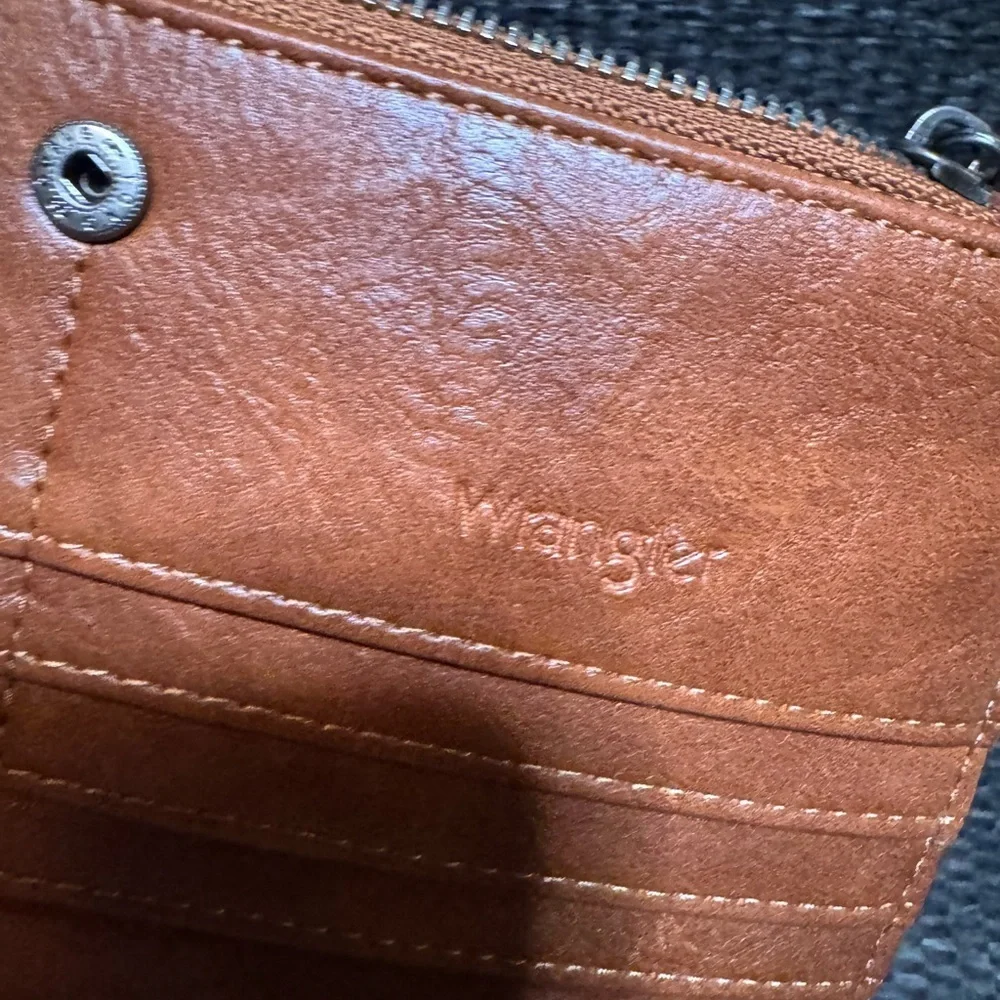 Wrangler Tan Quilted Women's Wallet